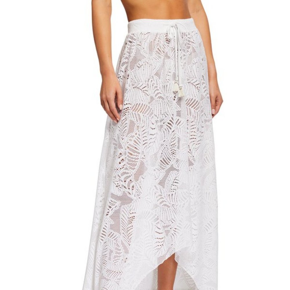 Letarte Cascading Cover Up Skirt L